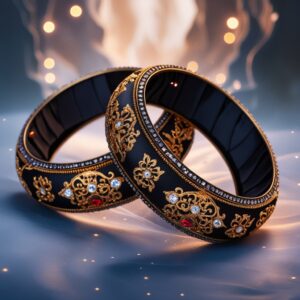 Elegant silk thread bangles for parties