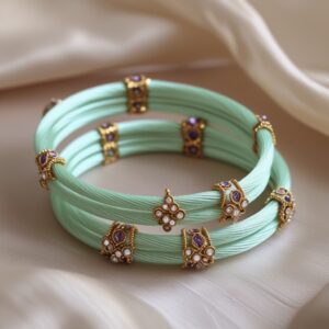silk thread bangles (178)