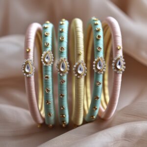silk thread bangles (196)
