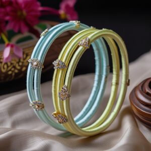 silk thread bangles (201)