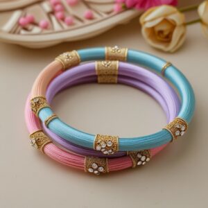 silk thread bangles (206)