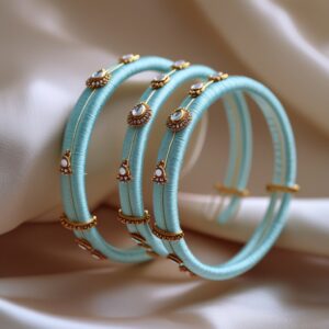 silk thread bangles (210)