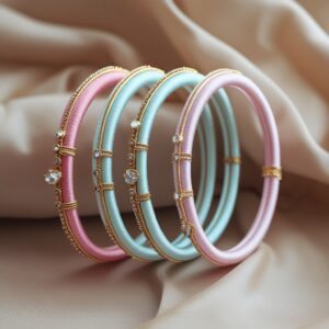 silk thread bangles (217)