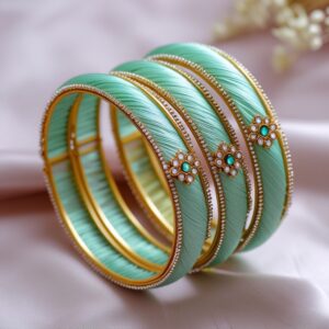 silk thread bangles (222)