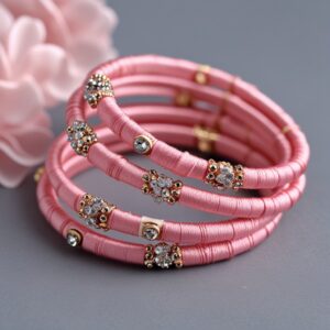 Latest silk thread bangles trends for brides