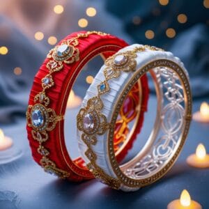 Bridal Silk Thread Bangles Set 2025