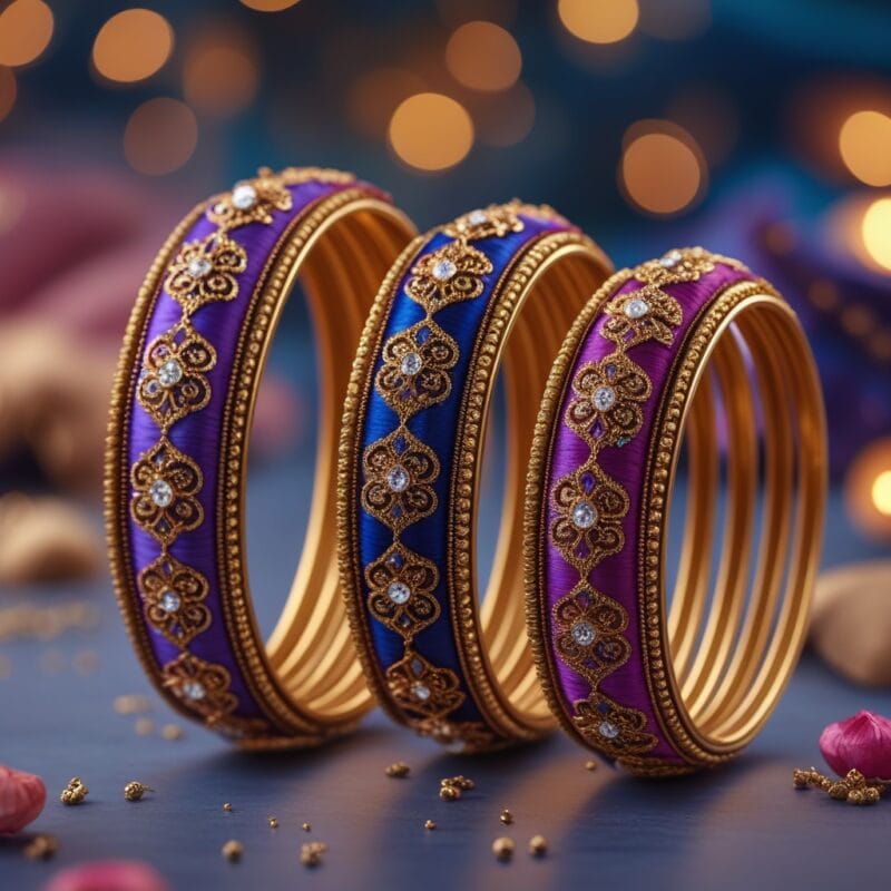 Storage tips for preserving handmade bridal silk bangles
