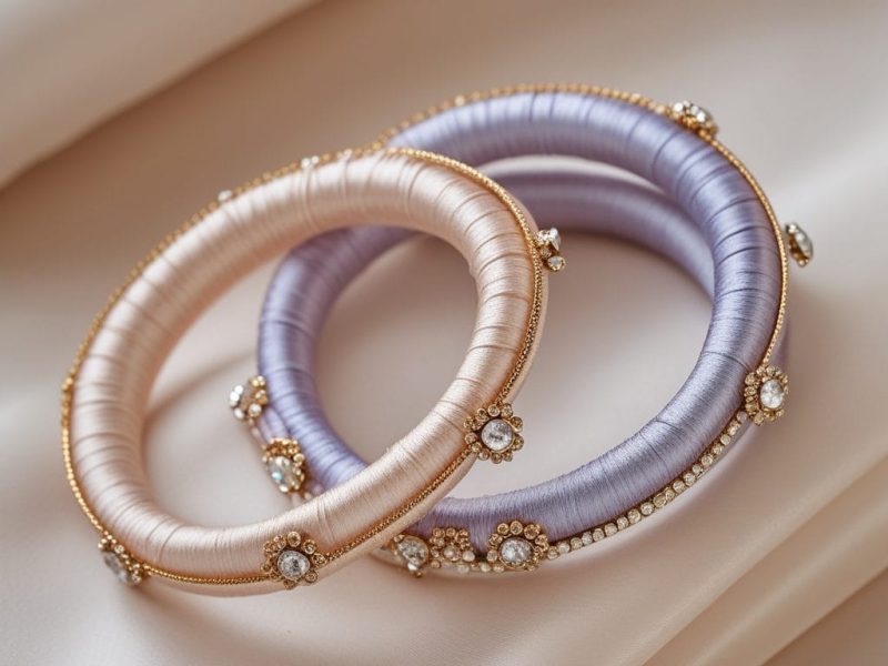 Haldi Silk Thread Bangles – Perfect for Pre-Wedding Celebrations