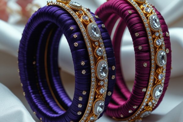 silk thread bangles (313)