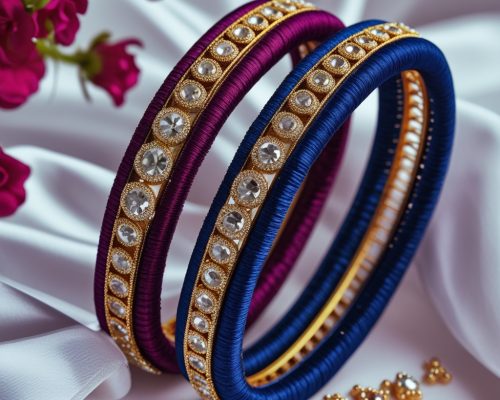 silk thread bangles (315)