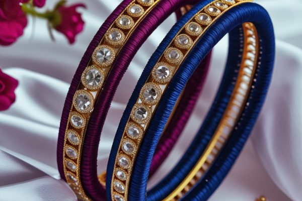 silk thread bangles (315)